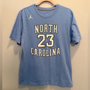 Nike UNC Michael Jordan Shirt Large